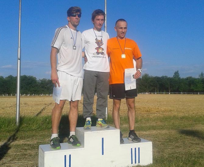 Pap Albert aranyérmes a munkásolimpián 2015. július 3.